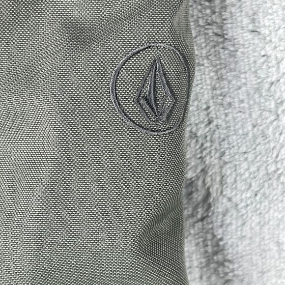 Volcom True To This Freakin Snow Chino Pants Boys L 12Y Gray Pockets Zip Fly - Picture 6 of 14